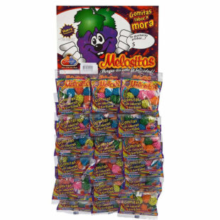 GOMAS MELOSITAS 40 GR 18 UDS