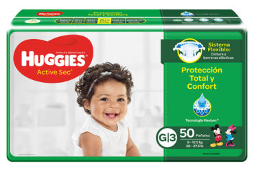 PAN.HUGGIES ACTIVE SEC ET.3 GDE 50 UND