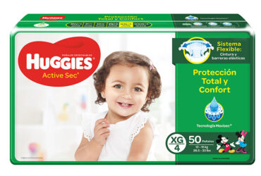 PAN.HUGGIES ACTIVE SEC ET.4 XG 50 UND