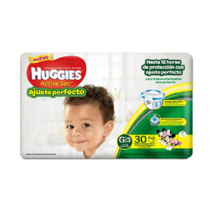 PAN.HUGGIES ACT.SEC AJU.PERF.ET.3 GDE 30