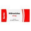 HIDROXICINA 25 MG 20 TABLETAS GF
