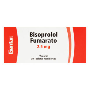 BISOPROLOL 2.5 MG 30 TBS GF(M)8742