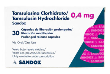 TAMSULOSINA 0.4 MG 30 CAP SZ