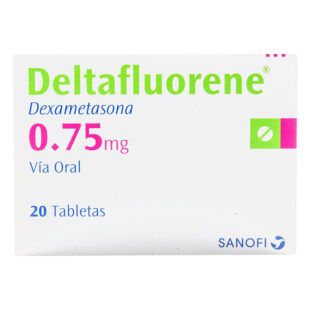 DELTAFLUORENE 20 TABLETAS
