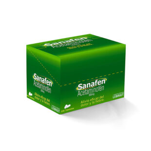 SANAFEN 500 MG 100 TBS LP