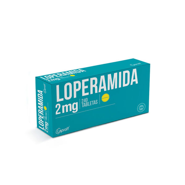 LOPERAMIDA 2 MG 240 TABLETAS LP