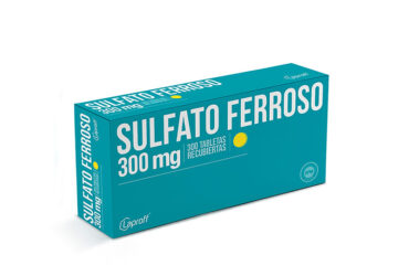 SULFATO FERROSO 300 MG 300 TABLETAS LP