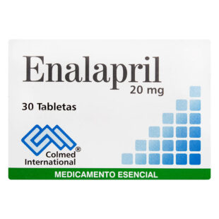 ENALAPRIL 20 MG 30 TABLETAS PC