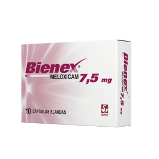 BIENEX 7.5 MG 10 CAPSULAS