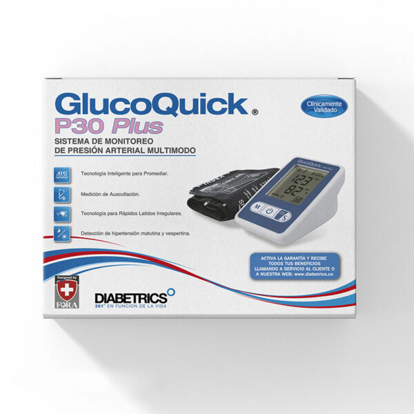 TENSIOMETRO GLUCOQUICK P30 PLUS (A)