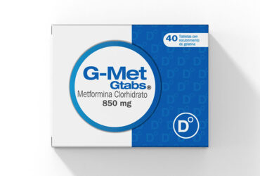 G MET TABS 850 MG 40 TABLETAS