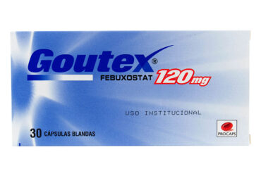 GOUTEX 120 MG 30 CAPSULAS BLANDAS (A)