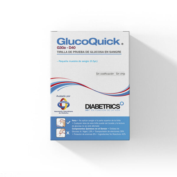 TIRAS REACTIVAS GLUCO 50 UND(PAE)