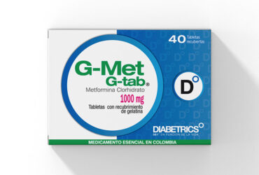 G MET TABS 1000 MG 40 TABLETAS