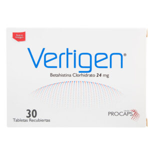 VERTIGEN 24MG 30 TABLETAS (PAE)