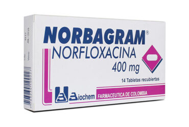 NORBAGRAM 400 MG 14 TBS
