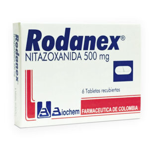 RODANEX 500 MG 6 TABLETAS