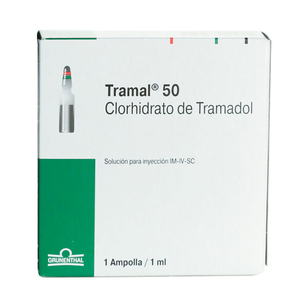 TRAMAL 50 MG/1 ML X 1 AMPOLLA