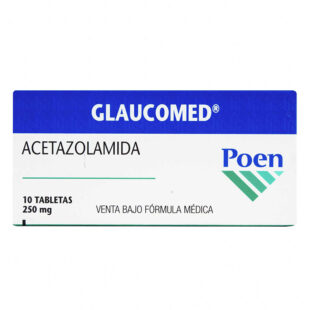 GLAUCOMED 250 MG 10 TABLETAS