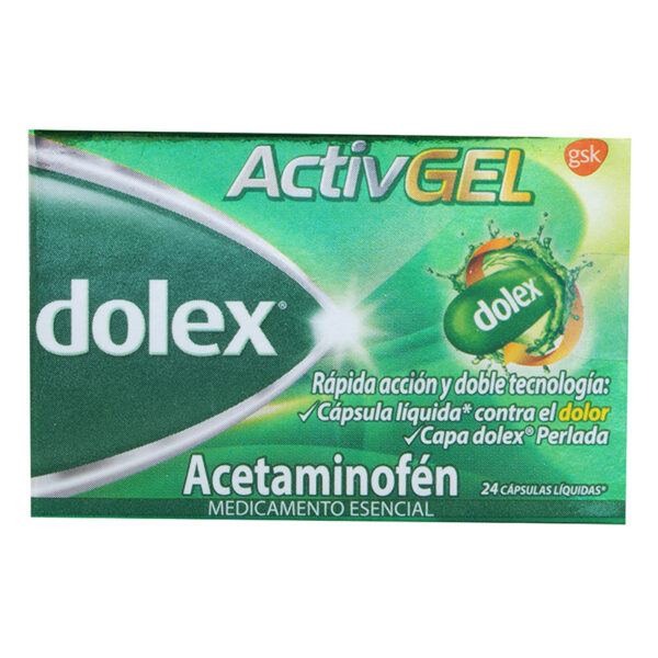 DOLEX ACTIVGEL 24 CAPSULAS LIQUIDAS