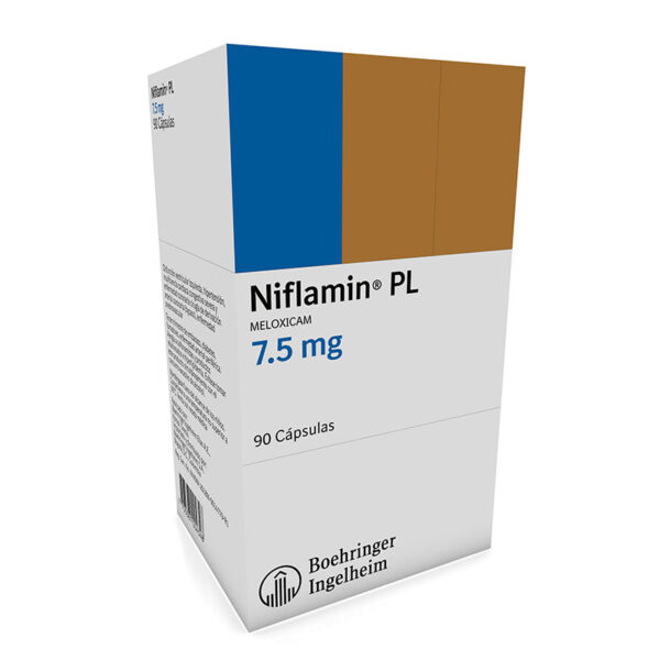 NIFLAMIN PL 7.5 MG 90 CAPSULAS  (A)