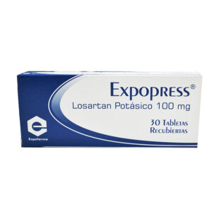 EXPOPRESS LOSARTAN POT.100 MG 30 TBS EX