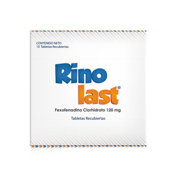 RINOLAST 120 MG 10 TABLETAS