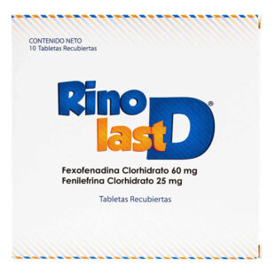 RINOLAST D 10 TABLETAS