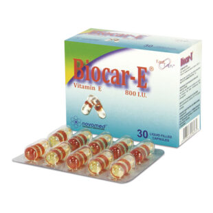 VITAMINA E BIOCAR-E 800 U.I.30 CAPSULAS