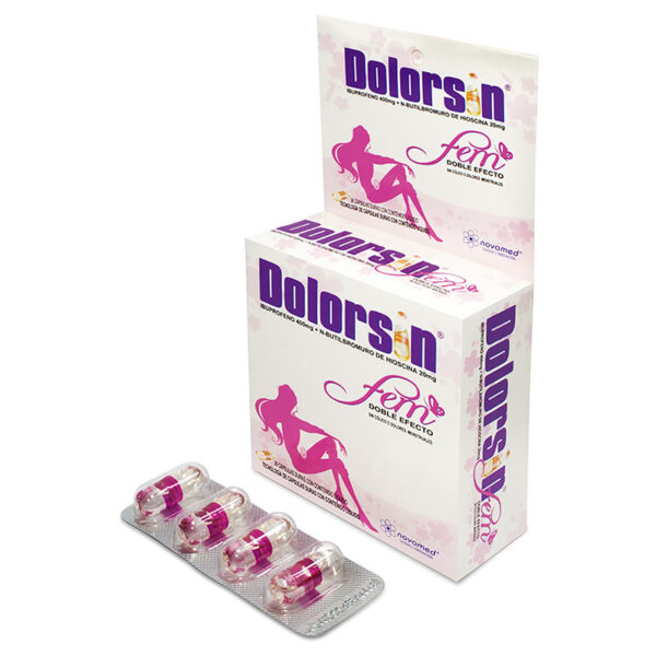 DOLORSIN FEM 36 CAPSULAS (3%+)
