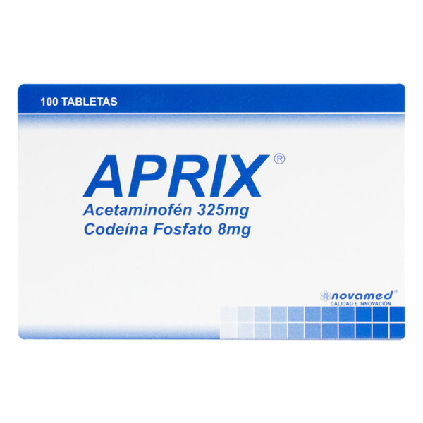 APRIX 325/8 MG 100 TABLETAS (A)