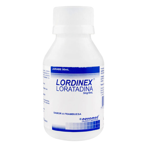 LORATADINA LORDINEX 5 ML JARABE 90 ML