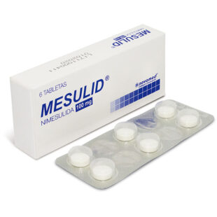 MESULID 100 MG 6 TABLETAS