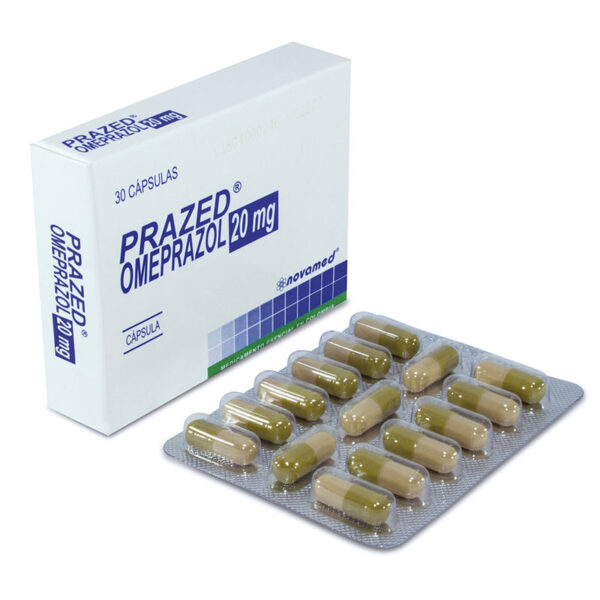 OMEPRAZOL PRAZED 20 MG 30 CAPSULAS