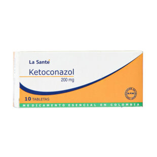 KETOCONAZOL 200 MG 10 TABLETAS LS