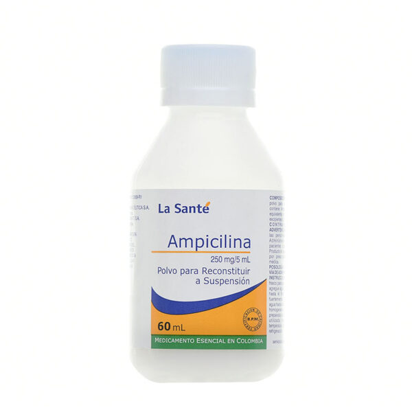 AMPICILINA 250 MG SUSPENSION 60 ML LS