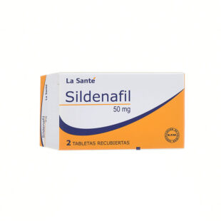 SILDENAFIL 50 MG 2 TABLETAS LS