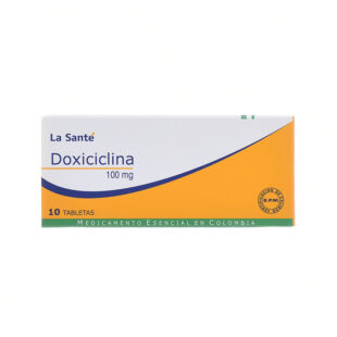 DOXICICLINA 100 MG 10 TABLETAS LS