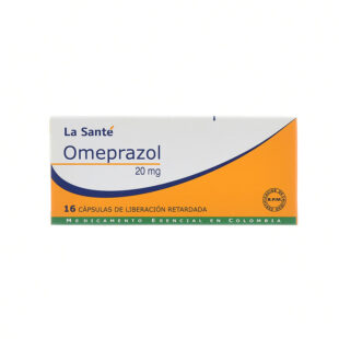 OMEPRAZOL 20 MG 16 CAPSULAS LS