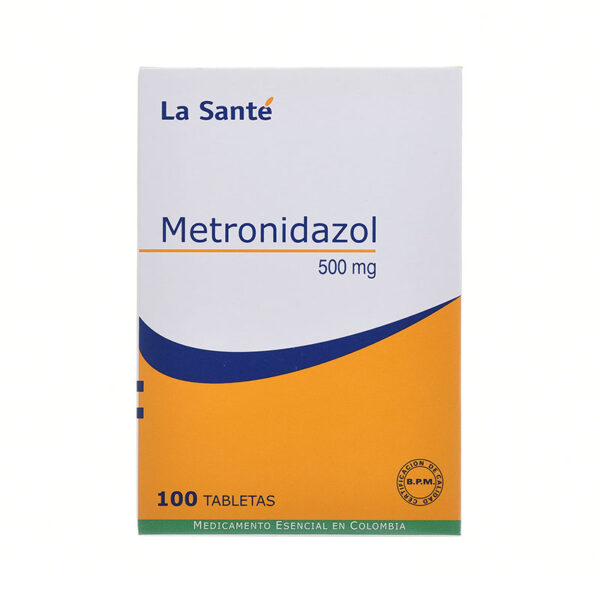 METRONIDAZOL 500 MG 100 TABLETAS LS