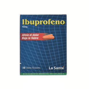 IBUPROFENO 400 MG 100 TABLETAS LS