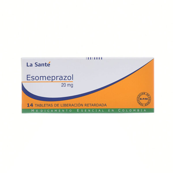 ESOMEPRAZOL 20 MG 14 TABLETAS LS