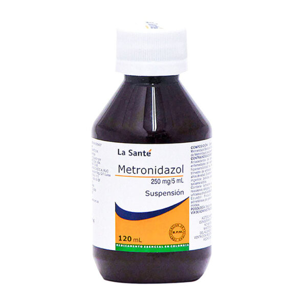 METRONIDAZOL 250 MG SUSPENSION 120 ML LS