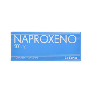NAPROXENO 500 MG 10 TABLETAS LS