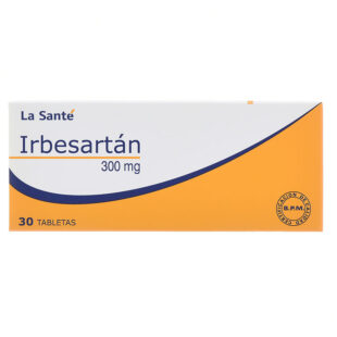 IRBESARTAN 300 MG 30 TABLETAS LS(P)44730