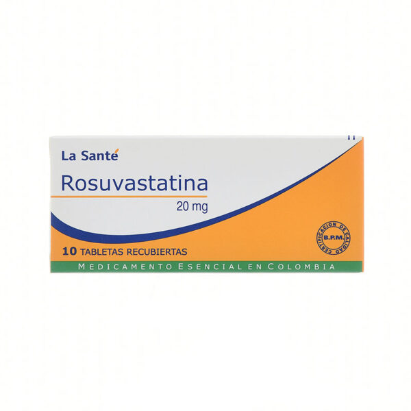 ROSUVASTATINA 20 MG 10 TBS LS