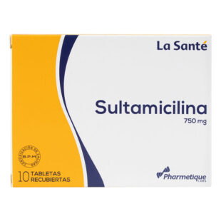 SULTAMICILINA 750 MG 10 TBS LS(3%+)(PAE)
