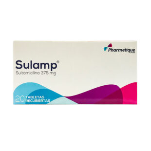 SULAMP 375 MG 20 TABLETAS (A)