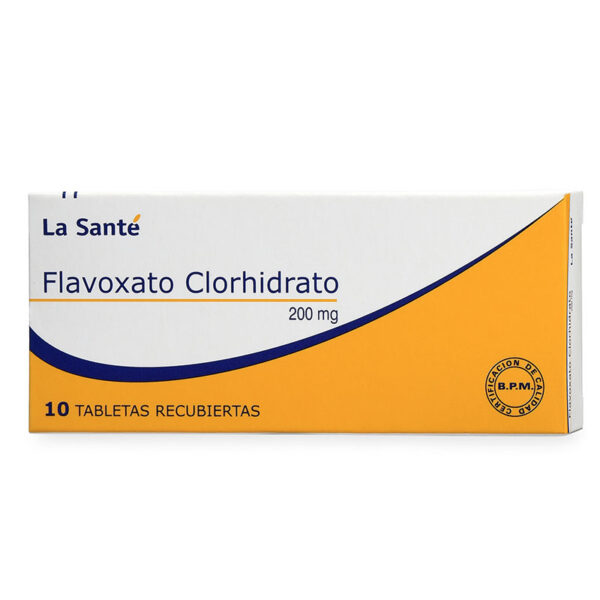FLAVOXATO CLORHIDRATO 200MG 10 TBS LS