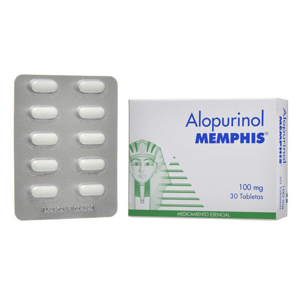 ALOPURINOL 100 MG 30 TBS MP